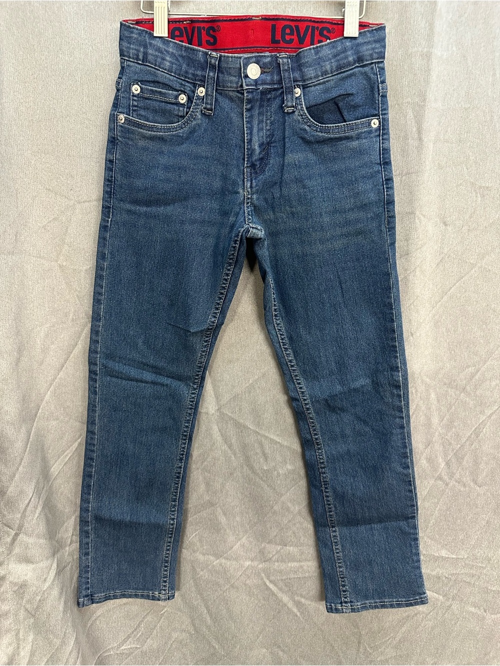 Levi's Kids Dark Blue Jeans with Red Waistband